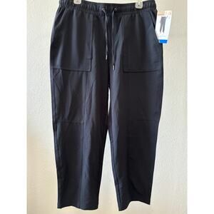 Mondetta High Rize Ankle Pants Womens Size Large Black New